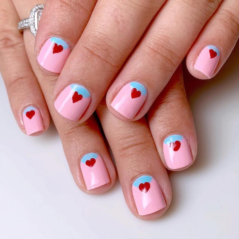 neutral color nail polish colored summer nails
