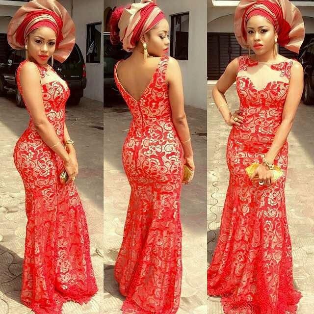 35+ Latest Cord Lace Styles Best African Fashion Dresses (5)