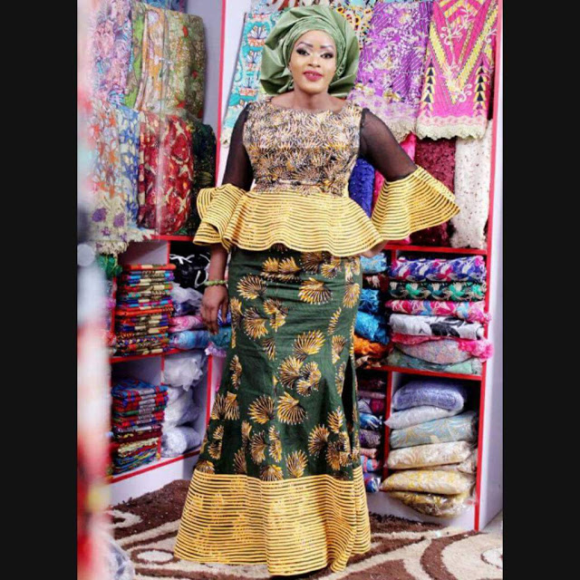40 Peplum Ankara Skirt, Blouse Styles and Stylish African Fashion Designs (17)