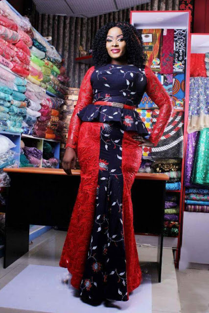 40 Peplum Ankara Skirt, Blouse Styles and Stylish African Fashion Designs (18)