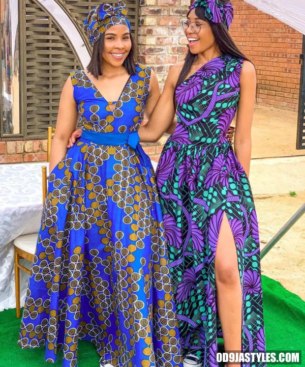 Ankara Styles For Twinnings And Friends That Slay Together (13)