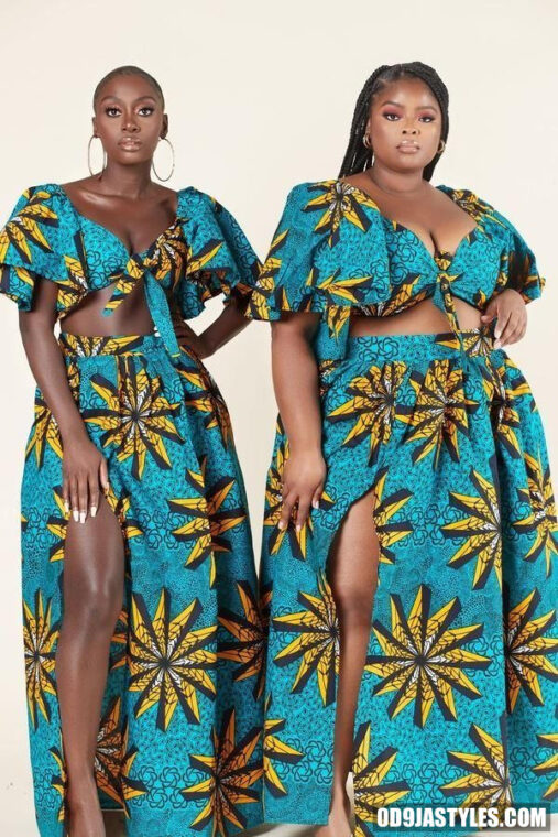 Ankara Styles For Twinnings And Friends That Slay Together (14)