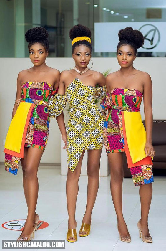 Ankara Styles For Twinnings And Friends That Slay Together (21)