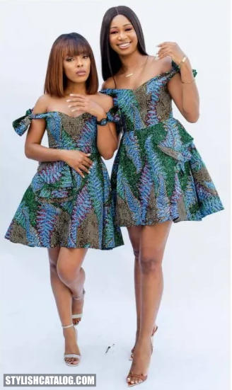 Ankara Styles For Twinnings And Friends That Slay Together (23)
