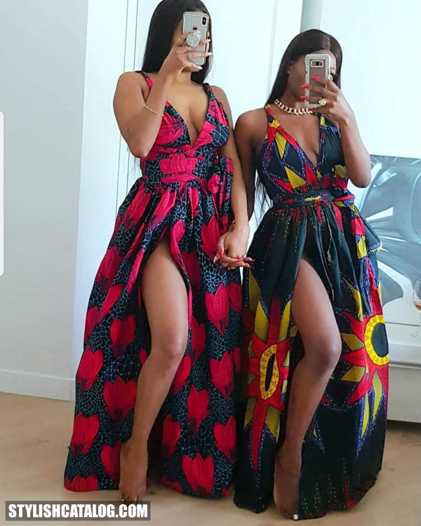 Ankara Styles For Twinnings And Friends That Slay Together (24)