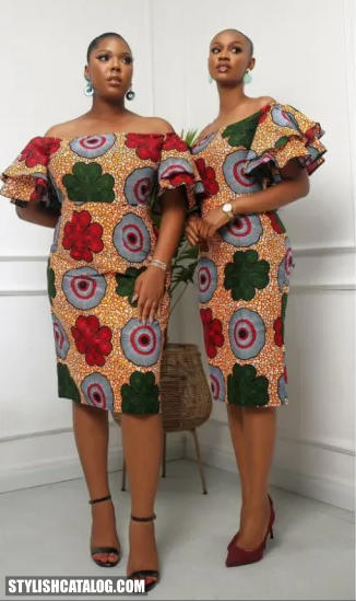 Ankara Styles For Twinnings And Friends That Slay Together (27)
