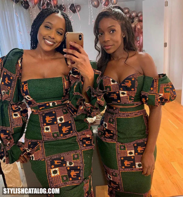 Ankara Styles For Twinnings And Friends That Slay Together (30)