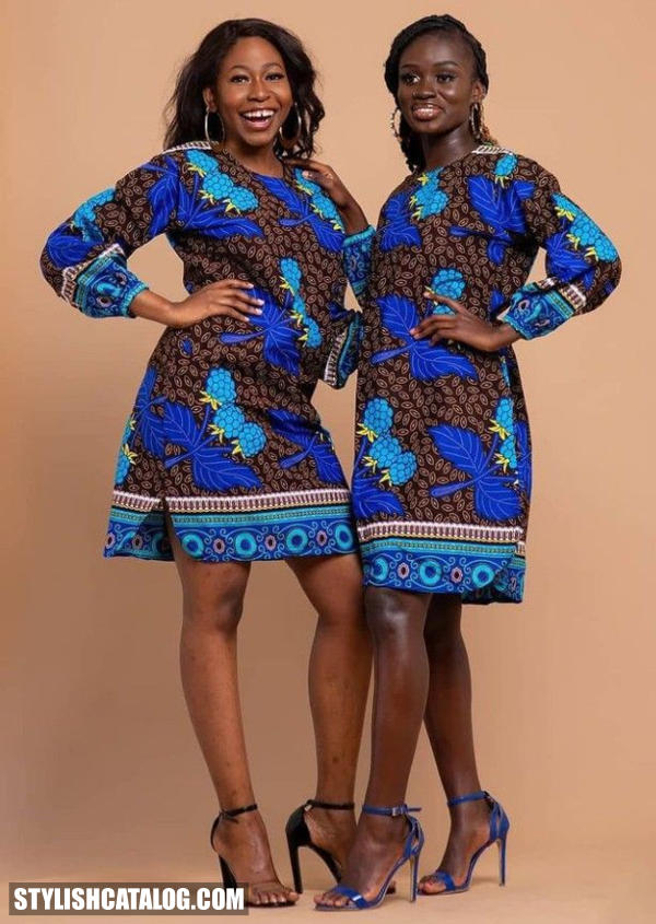 Ankara Styles For Twinnings And Friends That Slay Together (36)