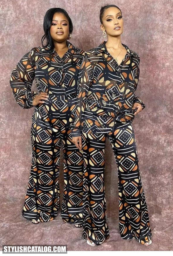 Ankara Styles For Twinnings And Friends That Slay Together (38)