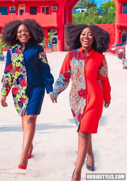 Ankara Styles For Twinnings And Friends That Slay Together (4) (2)