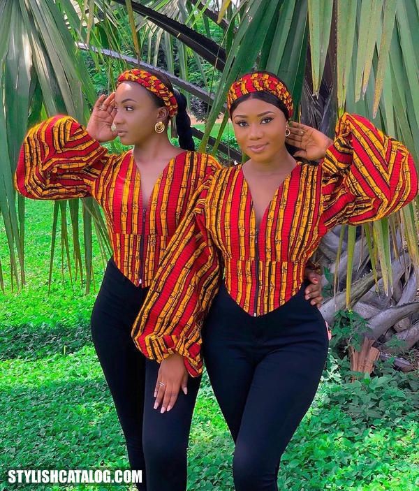 Ankara Styles For Twinnings And Friends That Slay Together (46)
