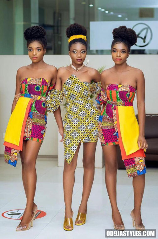 Ankara Styles For Twinnings And Friends That Slay Together (5) (2)