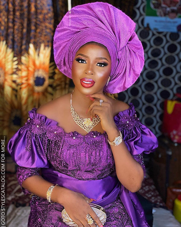 Latest Fascinating Purples and Red OwambeParties Styles For Classy Women (13)