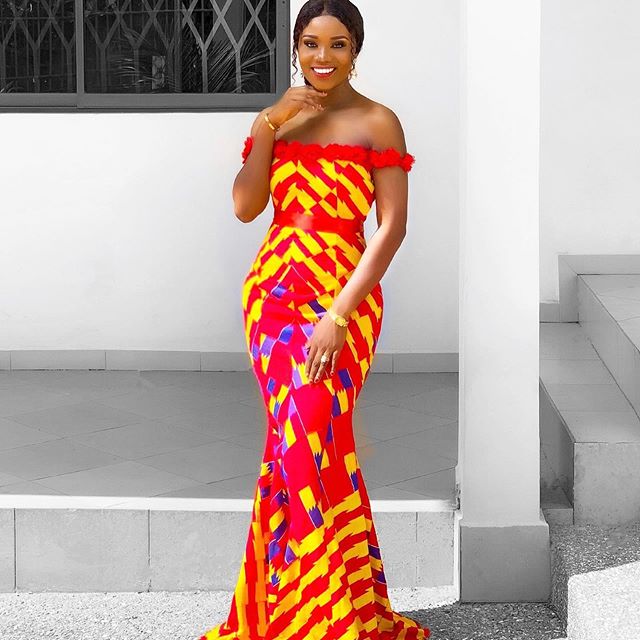 Ankara long gown pictures